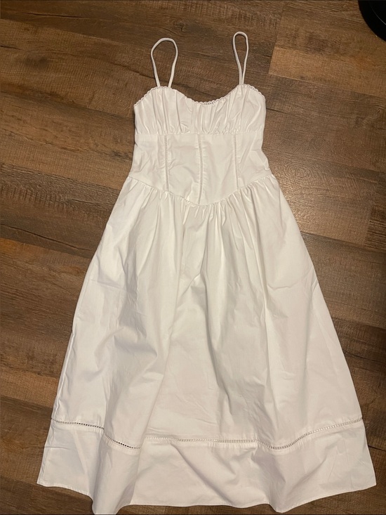 a new day Dresses & Skirts - a new day White Spaghetti Strap Midi Dress